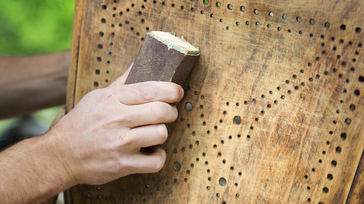 Holzstuhl restaurieren Holzstuhl restaurieren